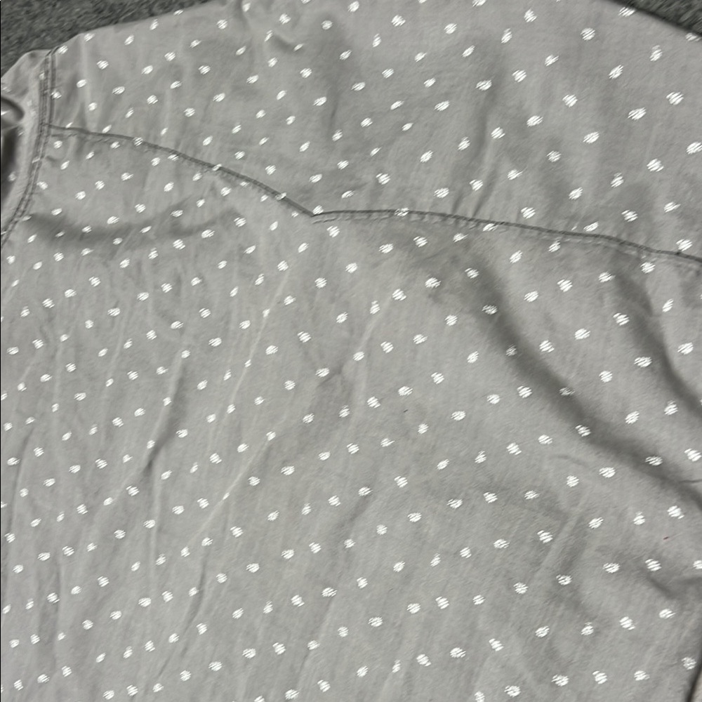 Sovereign Code Light Gray Patterned Button-Down Shirt - Picture 7 of 9
